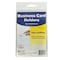 C-Line Products 2" x 3-1/2" Self-Adhesive Business Card Holders, 10/PK, 5PK/BX, 10BX/CT 70257-BX - alternate 2
